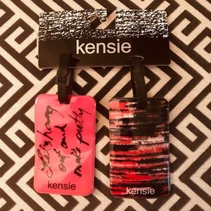 NEW Pair of Kenzie Luggage Tags